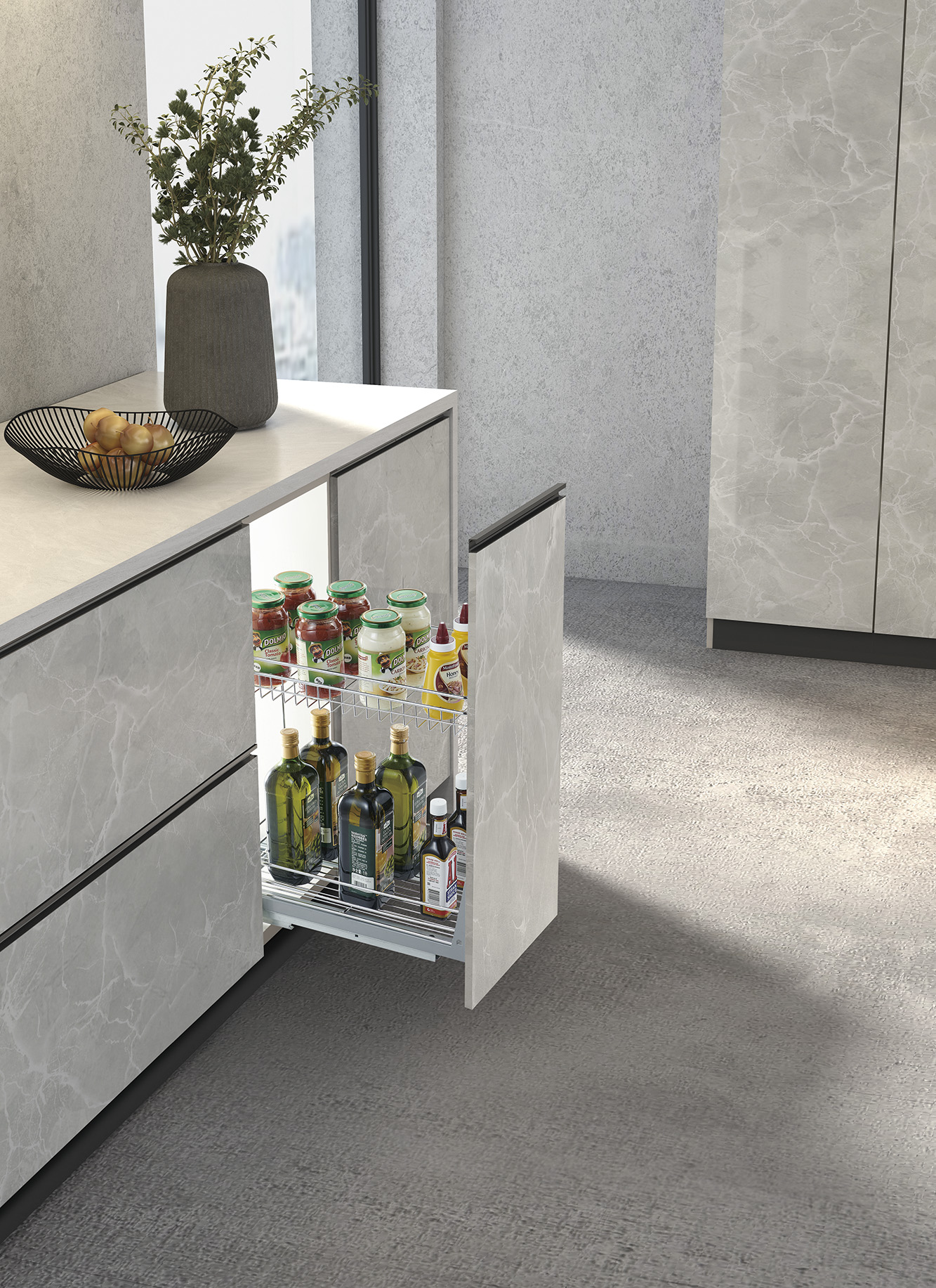 Columna Extraíble Doble Piso