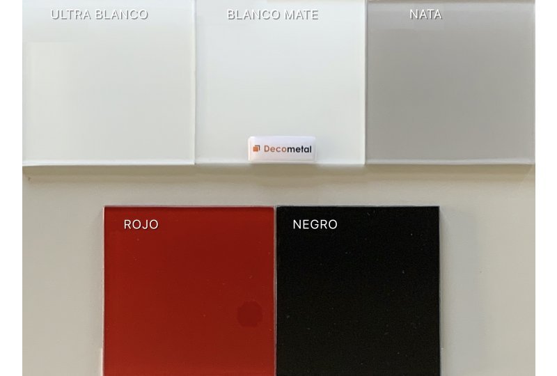 Vidrio Ultra Blanco 4mm